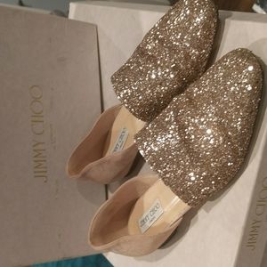 Jimmy choo globe flat ballet sz 40